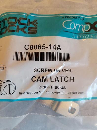 CompX Stock Locks C8065-14A, Cam Latch