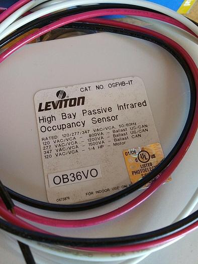 Leviton OSFHB-ITW High Bay 360° Occupancy Sensor