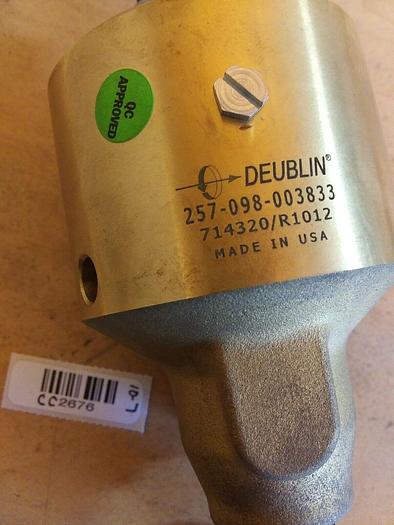Deublin 257-098-003833 Rotary Union 714320/R1012 RH Threads