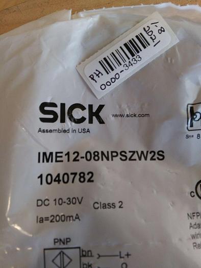 IME12-08NPSZW2S SICK Proximity Sensor