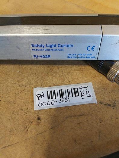 Used Keyence PJ-V20R Base with PJ-V22R Extension Safety Light Curtain Receiver