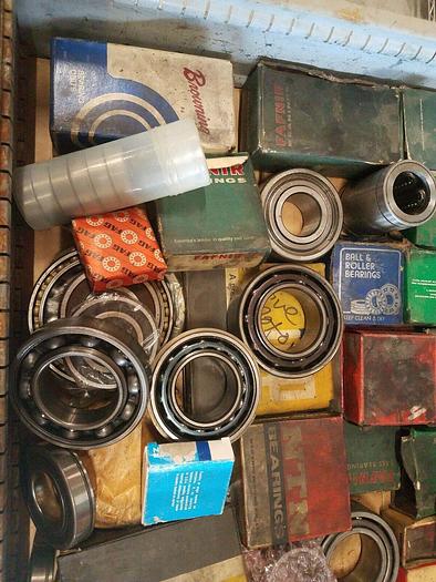 Used Bulk Bearing Lot, Wholesale - Fafnir SNR SKF NTN Browning