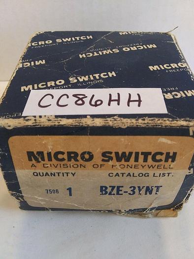 Used Honeywell BZE-3YNT Micro Limit Switch