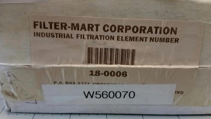 Filter 18-0006 QTY TWO, 10" OAL