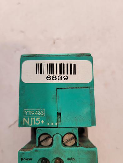 Used Pepperl-Fuchs Y12516S W, Y11943S NJ15, 08275S U4