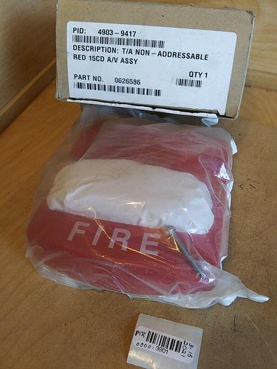 Simplex 4903-9417 Audio/Visible Smart Sync Unit *Red