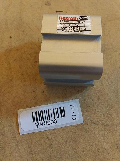 Rexroth 520 005 0810 Pneumatic Cylinder (Lot of 2)