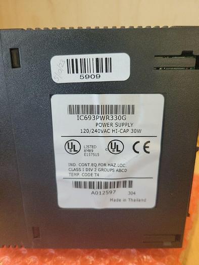 Used GE Fanuc IC693PWR330G, Power Supply 90-30