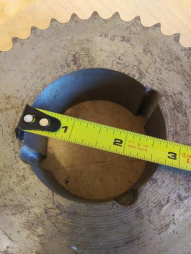 Used 40L36 Triple Roller Chain Sprocket Unbranded