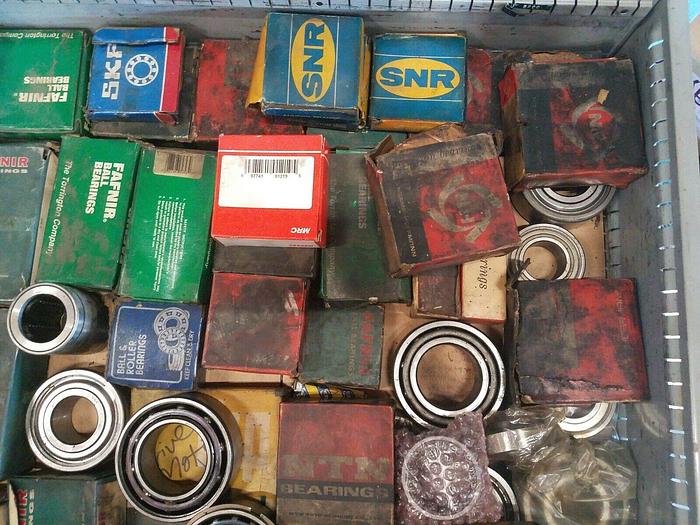 Used Bulk Bearing Lot, Wholesale - Fafnir SNR SKF NTN Browning