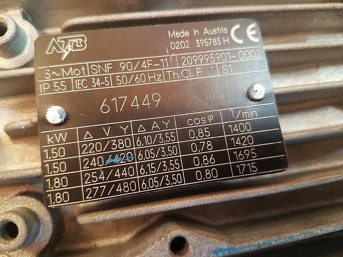 Used ATB Motor SNF 90/4F-11