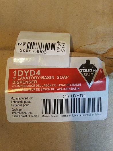 Tough Guy 1DYD4 4" Lavatory Basin Soap Dispensor