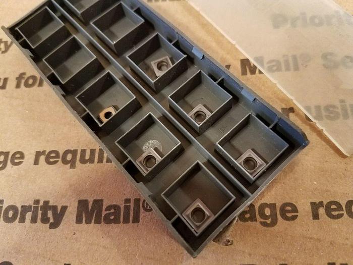 Used ISCAR SOMT 060204-DT, QTY SIX Carbide Inserts