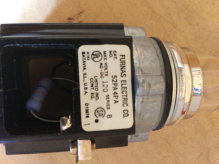 Furnas 52PA4PA Oil Tight Pilot Light Clear Lens