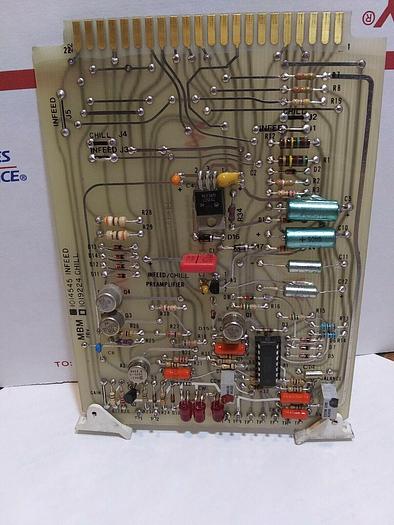 Used MBM 1019224 Infeed Chill Assembly