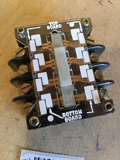 Furnas 46ZB40 300V Contact Block 4 Pole Industrial Control Relay