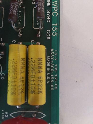 Used WPC 800-155-00 Line Sync Board 80015500
