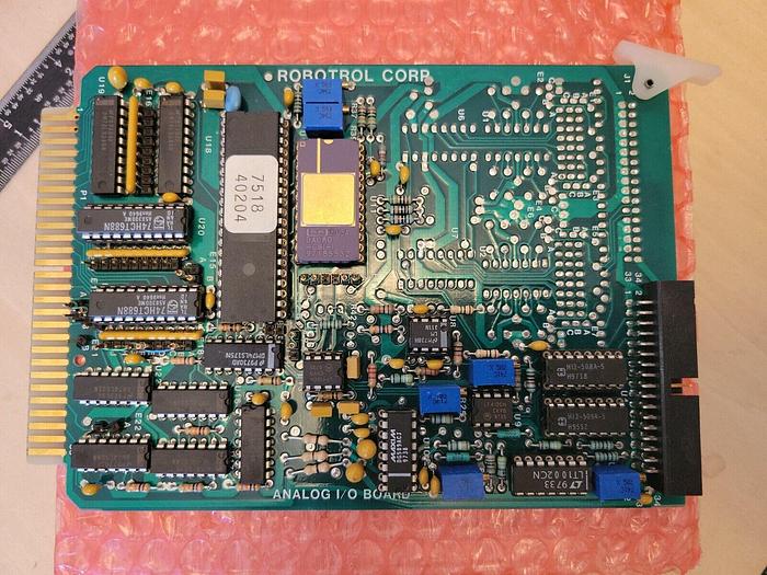 Used Robotrol Corp 2020223B Analog I/O Board