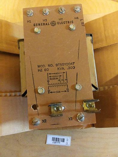GE 9T55Y2047 Transformer 60Hz