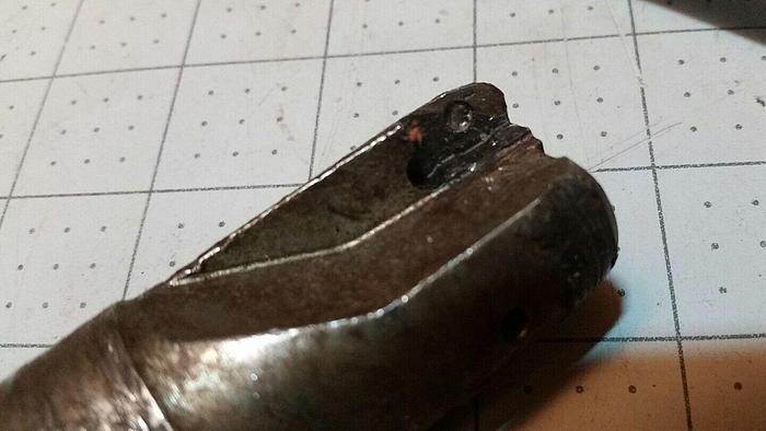 Used ISCAR 1-1/4" Indexable Helical End Mill (E90AC D1.25-1.0W1.25) 5" OAL *US SELLER