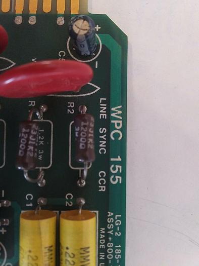 Used WPC 800-155-00 Line Sync Board 80015500
