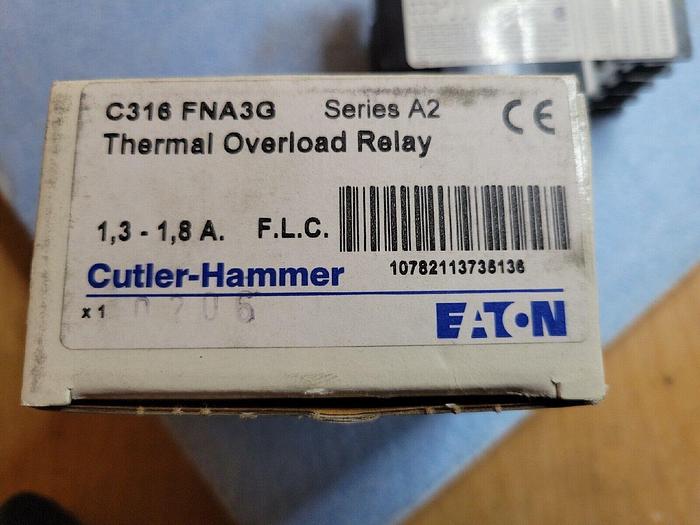 Eaton Cutler Hammer C316 FNA3G, Thermal Overload Relay 490754666636