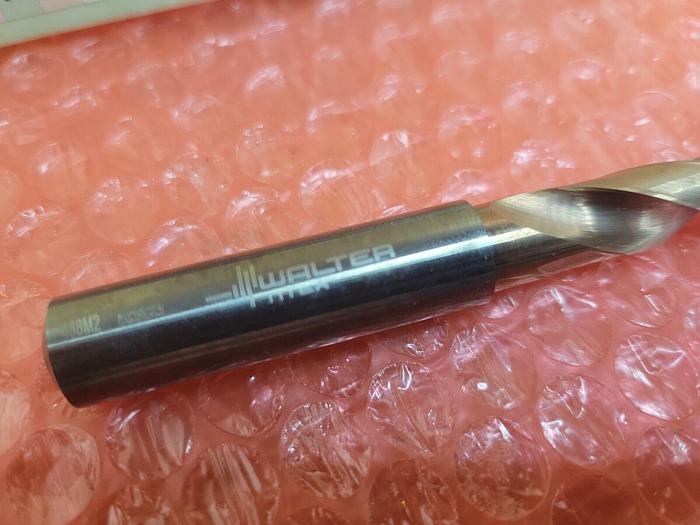 Used Solid carbide Walter Titex A3299XPL-10.2 Thru-Bore - 2-DAY SHIPPING REGROUND 4031132301297