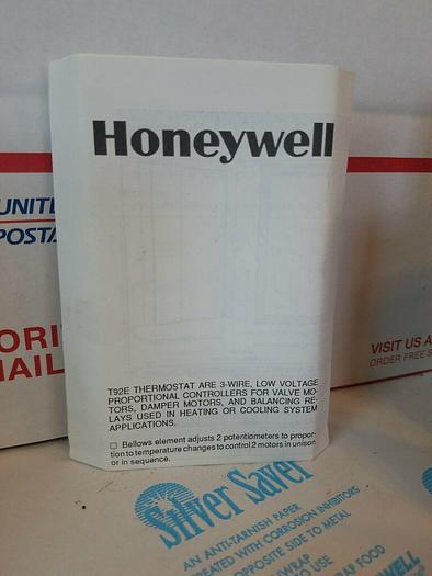 Honeywell T92E 1029 Proportioning Thermostat, Low Voltage 3-Wire