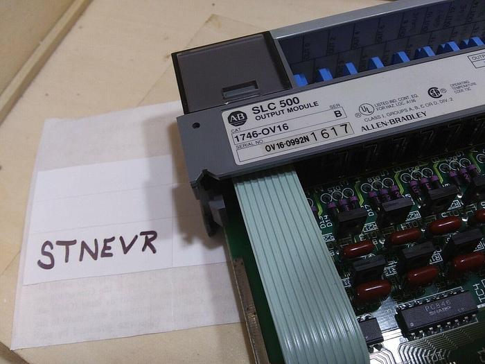 Used Allen Bradley SLC500 1746-OV16 Series B Output Module