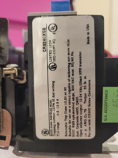 General Electric CR306CX#0 BAT, CR32CXGS