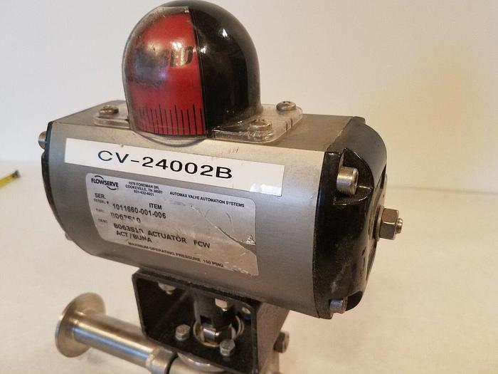 Used Flowserve B063S10 Actuator, SVF SBC76666AT-ET0 734N4, 779N5