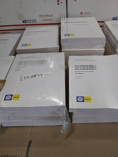 Wholesale Surplus GE Automation Manual Bulk Lot. Series 30i/300i/300is-Model A.