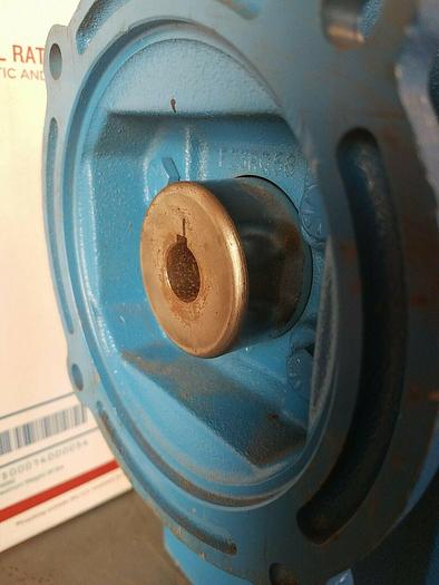 Used Falk 1325WBQM1A Worm Gear Reducer, 60:1 Ratio Hollow Shaft