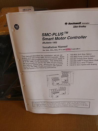 Allen Bradley SMC-PLUS 135A Smart Motor Controller