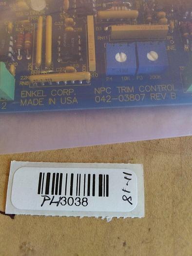 Enkel 42-03807 NPC Trim Control Module. Rev B
