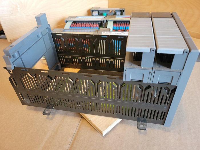 Used Allen Bradley BULK LOT 1746-1A16, 1746-OW16, 1747-L511 w/ Slot Rack
