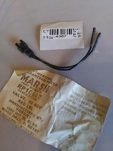 Used Videojet RP10667 High Speed Valve 40V RED LBL