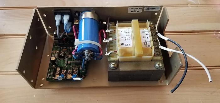 Used DELTRON W115D 24.0 Volt 4.8 Amp Power Supply, Used Condition