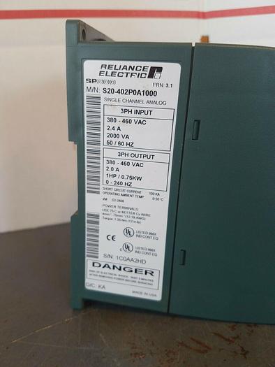 Used Reliance Electric S20-402P0A1000, SP200 AC Drive
