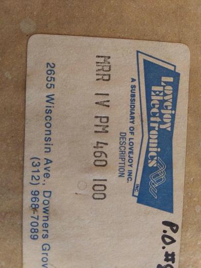 Lovejoy MRR 1V PM 460 100 Control Board