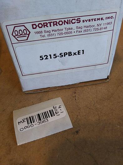 Dortronics 5215-SPBXE1 Push to Exit Illuminated Button 5215-SPB Series