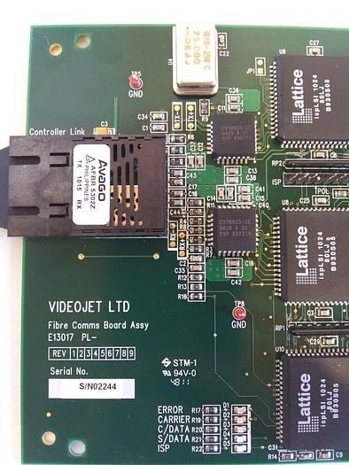 Videojet E13017 Fibre Comms Board