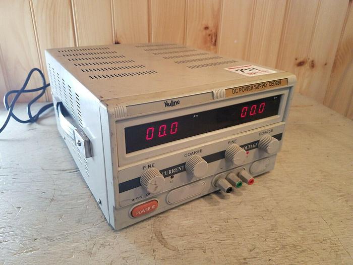 Used Nuline DC Power Supply CED938 - Tested to 24V - Working Condition