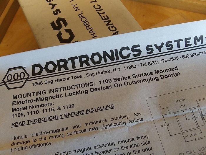 Dortronics System 1106 Surface Mounted Electro-Magnetic Locking Device