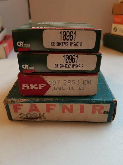 Used Machine Bearings Lot, Fafnir SKF Shuster, Qty 20+ Wholesale