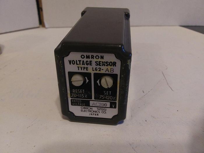 Used Omron LG2-AB-U Voltage Sensor (one unit per lot)