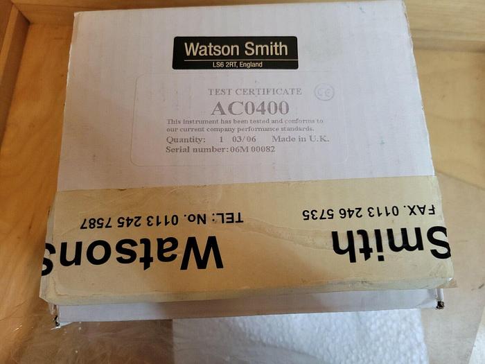 Used Watson Smith AC0400 I/P Converter, Type 422