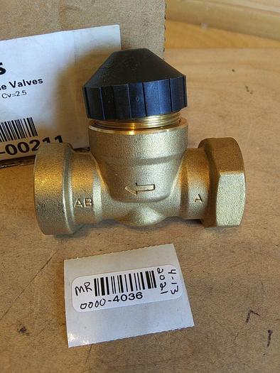 Siemens 599-00211 2-way 599 Series Zone Valve. 1/2in NPT