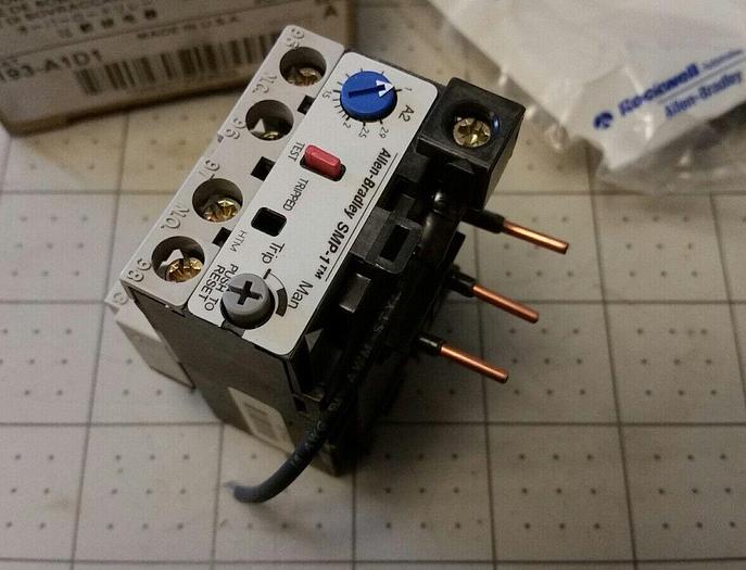 Used Allen Bradley 193-A1D1 Overload Relay