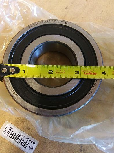SKF 6309-2RS1/C3HT51 Sealed Bearing 6309 2RS
